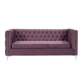 Rhett Lavender Velvet Sectional Sofa Model 55500 By ACME Furniture